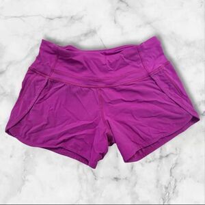 Lululemon Size 2 Pink Run Times Shorts